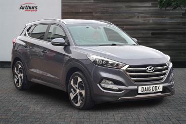 SPOTICAR Hyundai Tucson 2.0 Crdi Premium Auto 4wd Euro 6 5dr Used Car - Suv Diesel Grey - Oswestry - 1200575288_1