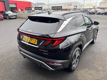 SPOTICAR Hyundai Tucson 1.6 H T-gdi Premium Auto Euro 6 (s/s) 5dr Used Car - Suv Hybrid Black - Eglinton - 1200575673_5