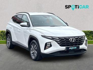 SPOTICAR Hyundai Tucson 1.6 H T-gdi Se Connect Auto Euro 6 (s/s) 5dr Used Car - Suv Hybrid White - Dumfries - 1200576197_1