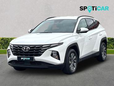 SPOTICAR Hyundai Tucson 1.6 H T-gdi Se Connect Auto Euro 6 (s/s) 5dr Used Car - Suv Hybrid White - Dumfries - 1200576197_4