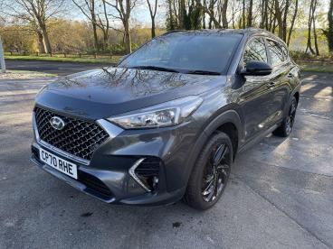 SPOTICAR Hyundai Tucson 1.6 Crdi Mhev N Line Dct Euro 6 (s/s) 5dr Used Car - Suv Hybrid Grey - Swansea - 1200576687_3