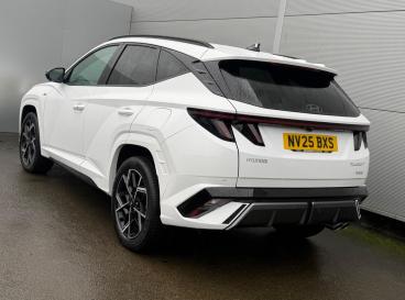 SPOTICAR Hyundai Tucson 1.6 T-gdi N Line Auto Euro 6 (s/s) 5dr Used Car - Suv Hybrid White - Darlington - 1200578199_3