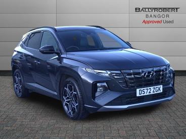 SPOTICAR Hyundai Tucson 1.6 H T-gdi N Line S Auto Euro 6 (s/s) 5dr Used Car - Suv Hybrid Grey - Bangor - 1200581630_1