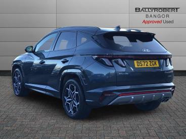 SPOTICAR Hyundai Tucson 1.6 H T-gdi N Line S Auto Euro 6 (s/s) 5dr Used Car - Suv Hybrid Grey - Bangor - 1200581630_2