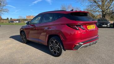 SPOTICAR Hyundai Tucson 1.6 H T-gdi N Line Auto Euro 6 (s/s) 5dr Used Car - Suv Hybrid Red - Hatfield - 1200581633_5