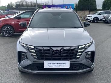SPOTICAR Hyundai Tucson 1.6 H T-gdi N Line Auto Euro 6 (s/s) 5dr Used Car - Suv Hybrid Silver - Eglinton - 1200584166_2