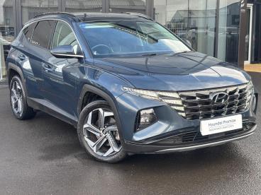 SPOTICAR Hyundai Tucson 1.6 H T-gdi Ultimate Auto Euro 6 (s/s) 5dr Used Car - Suv Hybrid Blue - Eglinton - 1200584688_2