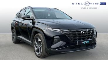 SPOTICAR Hyundai Tucson 1.6 T-gdi 13.8kwh Premium Auto 4wd Euro 6 (s/s) 5d Used Car - Suv Plug-in Hybrid Black - Birmingham - 1200588254_1