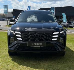 SPOTICAR Hyundai Tucson 1.6 T-gdi N Line Auto Euro 6 (s/s) 5dr Used Car - Suv Hybrid Black - Darlington - 1200596309_2