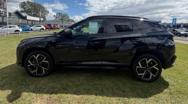 SPOTICAR Hyundai Tucson 1.6 T-gdi N Line Auto Euro 6 (s/s) 5dr Used Car - Suv Hybrid Black - Darlington - 1200596309_4
