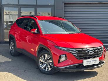 SPOTICAR Hyundai Tucson 1.6 T-gdi Se Connect Euro 6 (s/s) 5dr Used Car - Suv Petrol Red - Eglinton - 1200602818_2