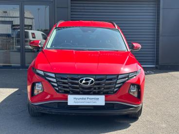 SPOTICAR Hyundai Tucson 1.6 T-gdi Se Connect Euro 6 (s/s) 5dr Used Car - Suv Petrol Red - Eglinton - 1200602818_3
