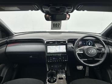 SPOTICAR Hyundai Tucson 1.6 T-gdi 13.8kwh N Line S Auto 4wd Euro 6 (s/s) 5 Used Car - Suv Plug-in Hybrid White - Preston - 1200603409_5