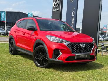 SPOTICAR Hyundai Tucson 1.6 T-gdi N Line Dct Euro 6 (s/s) 5dr Used Car - Suv Petrol Red - Darlington - 1200604629_1