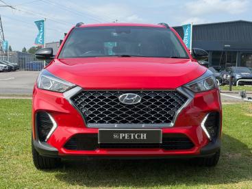 SPOTICAR Hyundai Tucson 1.6 T-gdi N Line Dct Euro 6 (s/s) 5dr Used Car - Suv Petrol Red - Darlington - 1200604629_2