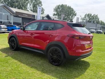 SPOTICAR Hyundai Tucson 1.6 T-gdi N Line Dct Euro 6 (s/s) 5dr Used Car - Suv Petrol Red - Darlington - 1200604629_3