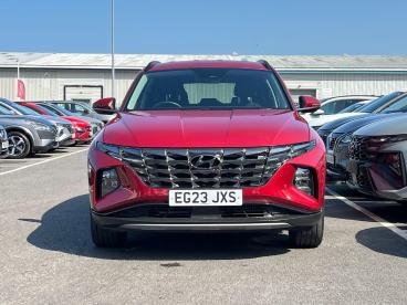 SPOTICAR Hyundai Tucson 1.6 H T-gdi Premium Auto Euro 6 (s/s) 5dr Used Car - Suv Hybrid Red - Blackpool - 1200606361_4