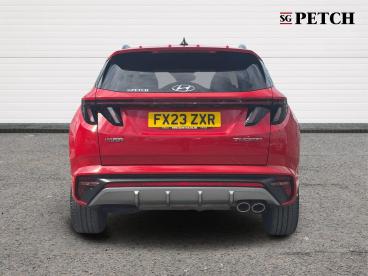 SPOTICAR Hyundai Tucson 1.6 T-gdi Mhev N Line Dct Euro 6 (s/s) 5dr Used Car - Suv Hybrid Red - Darlington - 1200607354_4