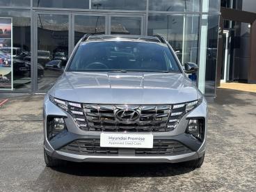 SPOTICAR Hyundai Tucson 1.6 H T-gdi N Line S Auto Euro 6 (s/s) 5dr Used Car - Suv Hybrid Silver - Eglinton - 1200607554_4