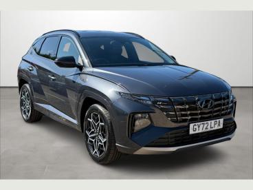 SPOTICAR Hyundai Tucson 1.6 H T-gdi N Line Auto Euro 6 (s/s) 5dr Used Car - Suv Hybrid Grey - Eastbourne - 1200607697_1