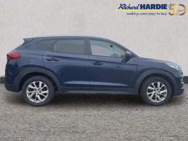 SPOTICAR Hyundai Tucson 1.6 T-gdi Se Nav Dct Euro 6 (s/s) 5dr Used Car - Suv Petrol Blue - Ashington - 1200608327_5