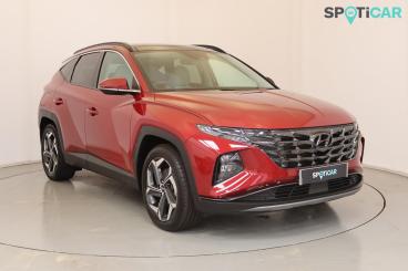 SPOTICAR Hyundai Tucson 1.6 T-gdi 13.8kwh Ultimate Auto 4wd Euro 6 (s/s) 5 Used Car - Suv Plug-in Hybrid Red - Wellingborough - 1200608389_1
