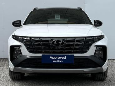 SPOTICAR Hyundai Tucson 1.6 T-gdi 13.8kwh N Line S Auto 4wd Euro 6 (s/s) 5 Used Car - Suv Plug-in Hybrid White - Preston - 1200611510_4