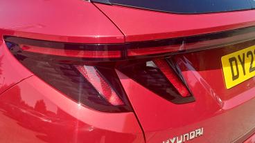 SPOTICAR Hyundai Tucson 1.6 H T-gdi N Line Auto Euro 6 (s/s) 5dr Used Car - Suv Hybrid Red - Sale - 1200613163_5