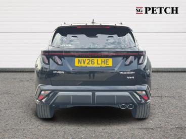 SPOTICAR Hyundai Tucson 1.6t Hybrid N Line Edition Auto Euro 6 (s/s) 5dr Used Car - Suv Hybrid Black - Darlington - 1200616682_4