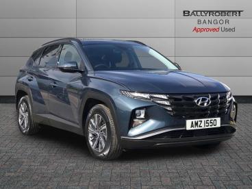 SPOTICAR Hyundai Tucson 1.6 T-gdi Se Connect Euro 6 (s/s) 5dr Used Car - Suv Petrol Grey - Bangor - 1200617612_1