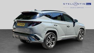 SPOTICAR Hyundai Tucson 1.6 T-gdi N Line Auto Euro 6 (s/s) 5dr Used Car - Suv Hybrid Grey - Stockport - 1200618674_3