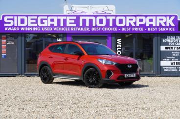 SPOTICAR Hyundai Tucson 1.6 T-gdi N Line Dct Euro 6 (s/s) 5dr Used Car - Suv Petrol Red - Great Yarmouth - 1200619700_1