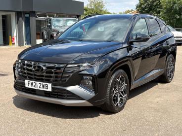 SPOTICAR Hyundai Tucson 1.6 T-gdi N Line S Euro 6 (s/s) 5dr Used Car - Suv Petrol Black - Leicester - 1200620475_3