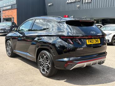 SPOTICAR Hyundai Tucson 1.6 T-gdi N Line S Euro 6 (s/s) 5dr Used Car - Suv Petrol Black - Leicester - 1200620475_4