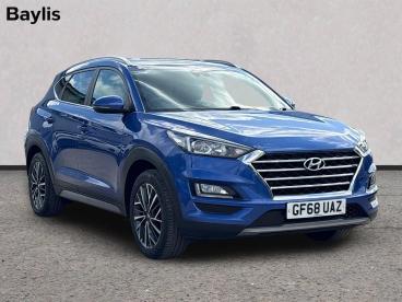 SPOTICAR Hyundai Tucson 1.6 Tgdi 177 Premium 5dr 2wd Used Car - Suv Petrol Blue - Cirencester - 1200621463_1