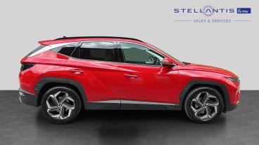 SPOTICAR Hyundai Tucson 1.6 T-gdi Mhev Ultimate Dct Euro 6 (s/s) 5dr Used Car - Suv Hybrid Red - Stockport - 1200624114_2