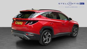 SPOTICAR Hyundai Tucson 1.6 T-gdi Mhev Ultimate Dct Euro 6 (s/s) 5dr Used Car - Suv Hybrid Red - Stockport - 1200624114_3