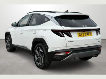 SPOTICAR Hyundai Tucson 1.6 T-gdi 13.8kwh Ultimate Auto 4wd Euro 6 (s/s) 5 Used Car - Suv Plug-in Hybrid White - Eastbourne - 1200625296_3