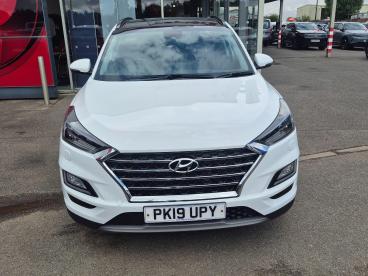 SPOTICAR Hyundai Tucson 1.6 T-gdi Premium Se Dct Euro 6 (s/s) 5dr Used Car - Suv Petrol White - Boston - 1200625448_2