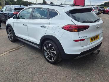 SPOTICAR Hyundai Tucson 1.6 T-gdi Premium Se Dct Euro 6 (s/s) 5dr Used Car - Suv Petrol White - Boston - 1200625448_4
