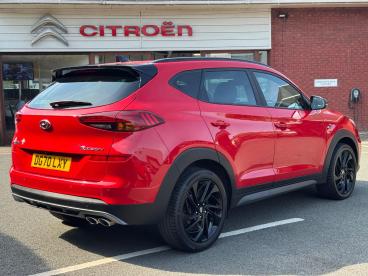 SPOTICAR Hyundai Tucson 1.6 Crdi Mhev N Line Euro 6 (s/s) 5dr Used Car - Suv Hybrid Red - Chorley - 1200625990_5