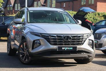 SPOTICAR Hyundai Tucson 1.6 T-gdi Premium Euro 6 (s/s) 5dr Used Car - Suv Petrol Silver - Lichfield - 1200628149_1