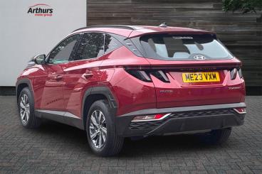 SPOTICAR Hyundai Tucson 1.6 T-gdi Se Connect Euro 6 (s/s) 5dr Used Car - Suv Petrol Red - Oswestry - 1200632842_5