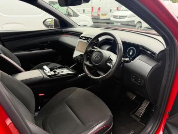 SPOTICAR Hyundai Tucson 1.6 H T-gdi N Line Auto Euro 6 (s/s) 5dr Used Car - Suv Hybrid Red - Boston - 1200635359_3