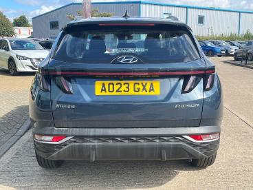 SPOTICAR Hyundai Tucson 1.6 T-gdi Se Connect Euro 6 (s/s) 5dr Used Car - Suv Petrol Blue - Kettering - 1200636668_4
