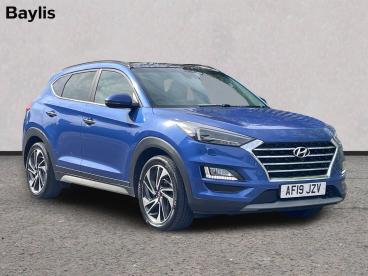 SPOTICAR Hyundai Tucson 1.6 T-gdi Premium Se Dct Euro 6 (s/s) 5dr Used Car - Suv Petrol Blue - Gloucester - 1200638855_1
