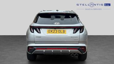 SPOTICAR Hyundai Tucson 1.6 H T-gdi N Line Auto Euro 6 (s/s) 5dr Used Car - Suv Hybrid Silver - Romford - 1200639467_4