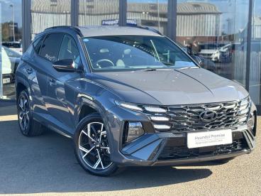 SPOTICAR Hyundai Tucson 1.6t Hybrid N Line Edition Auto Euro 6 (s/s) 5dr Used Car - Suv Hybrid Grey - Eglinton - 1200641343_2
