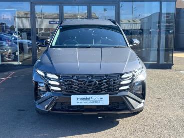 SPOTICAR Hyundai Tucson 1.6t Hybrid N Line Edition Auto Euro 6 (s/s) 5dr Used Car - Suv Hybrid Grey - Eglinton - 1200641343_4