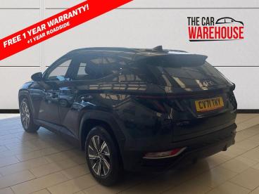 SPOTICAR Hyundai Tucson 1.6 T-gdi Mhev Se Connect Euro 6 (s/s) 5dr Used Car - Suv Hybrid Blue - Bridgend - 1200641428_2